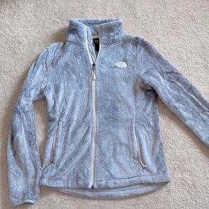 Women’s Silver North Face Osito Fleece Jacket